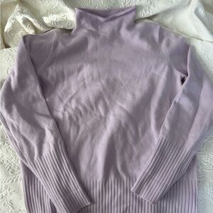 French Connection Lilac Cowl Neck Sweater